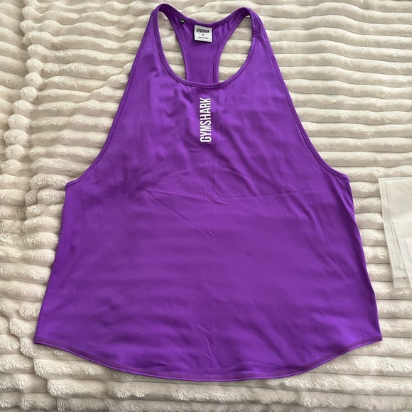 💜 Women's Gymshark Pulse Tank Top • Bright Purple • XL - Picture 1 of 8